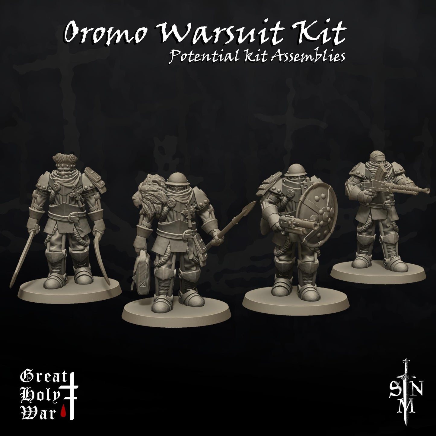 SNM Oromo Warsuit Kit - Trench Compatible (Custom Order) - product image 2 of 2