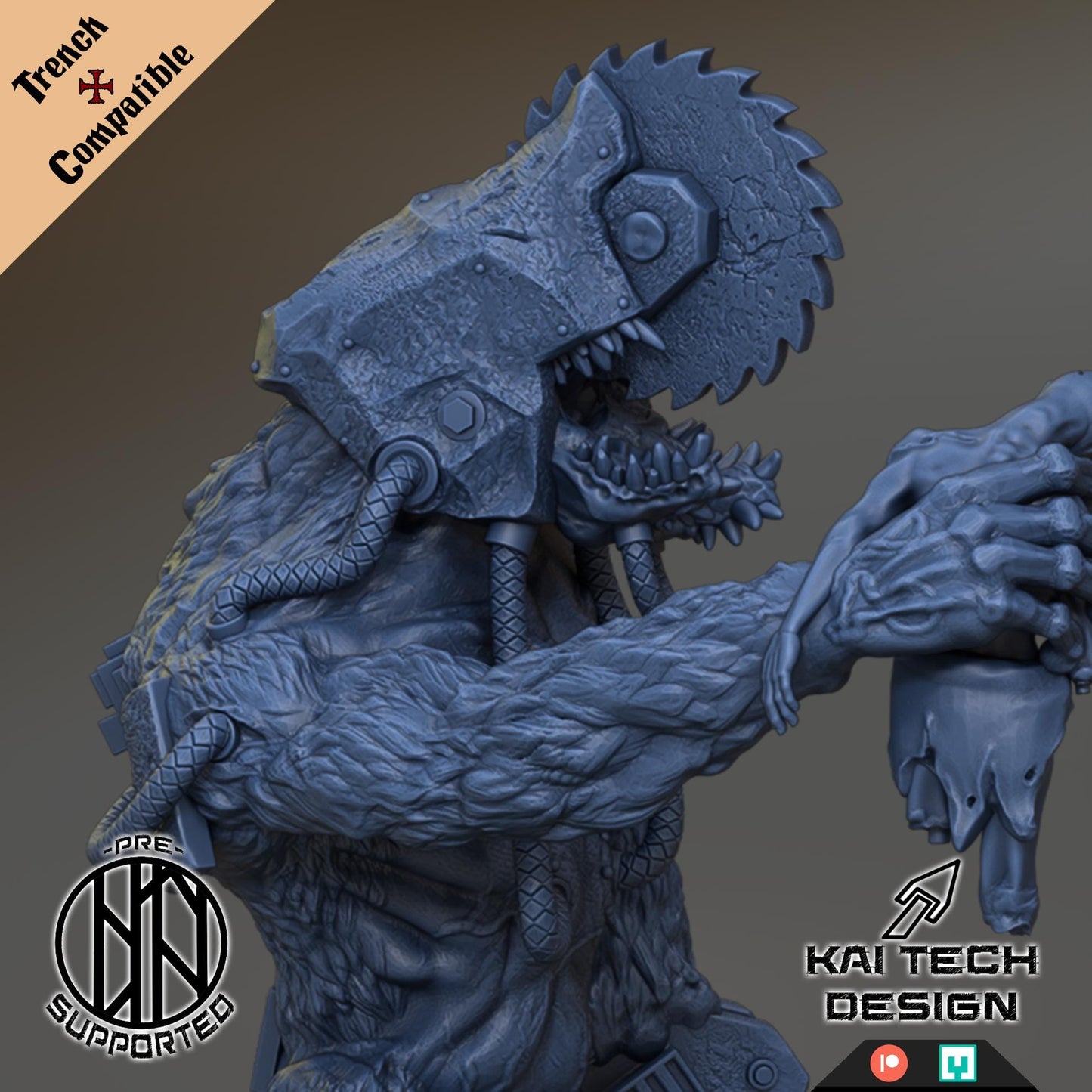 Kaitech Heretics WarWolf - Trench Compatible (Custom Order) - product image 2 of 2