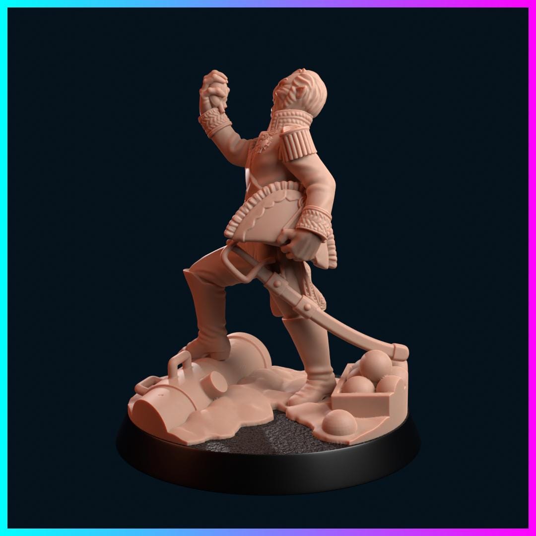 Kool Kiwi Napoleonic Dread - French Vampire General (Custom Order) - product image 4 of 4