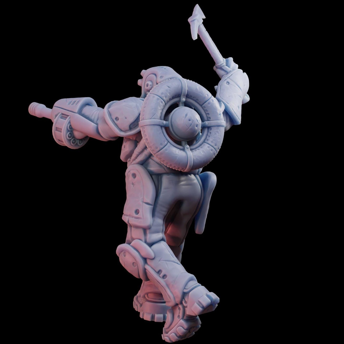 Stormforge Miniatures Heretic Cultist Raider 03 - Trench Compatible (Custom Order) - product image 4 of 4