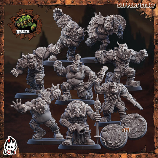 Brute Orcs (Mad Max) Designed by UGNI Miniatures - Fantasy Football - product image 2 of 10