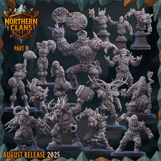 Northern Clans (Northmen) Designed by UGNI Miniatures - Fantasy Football - product image 2 of 9