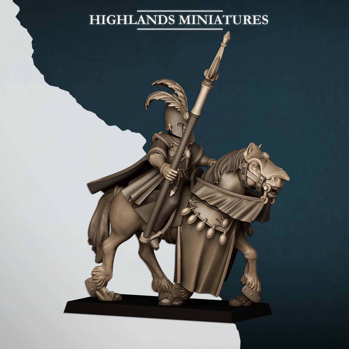 Highland Miniatures Aegean Elf Mage - Fantasy / D&D (Custom Order) - product image 4 of 4