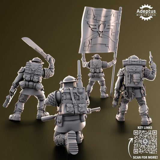 Adeptus Miniatures Sunclaw Command Squad (Custom Order) - product image 2 of 9