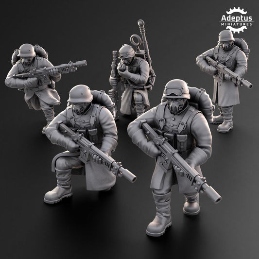Adeptus Miniatures Iron Squad Infantry Squad (Custom Order) - product image 2 of 6