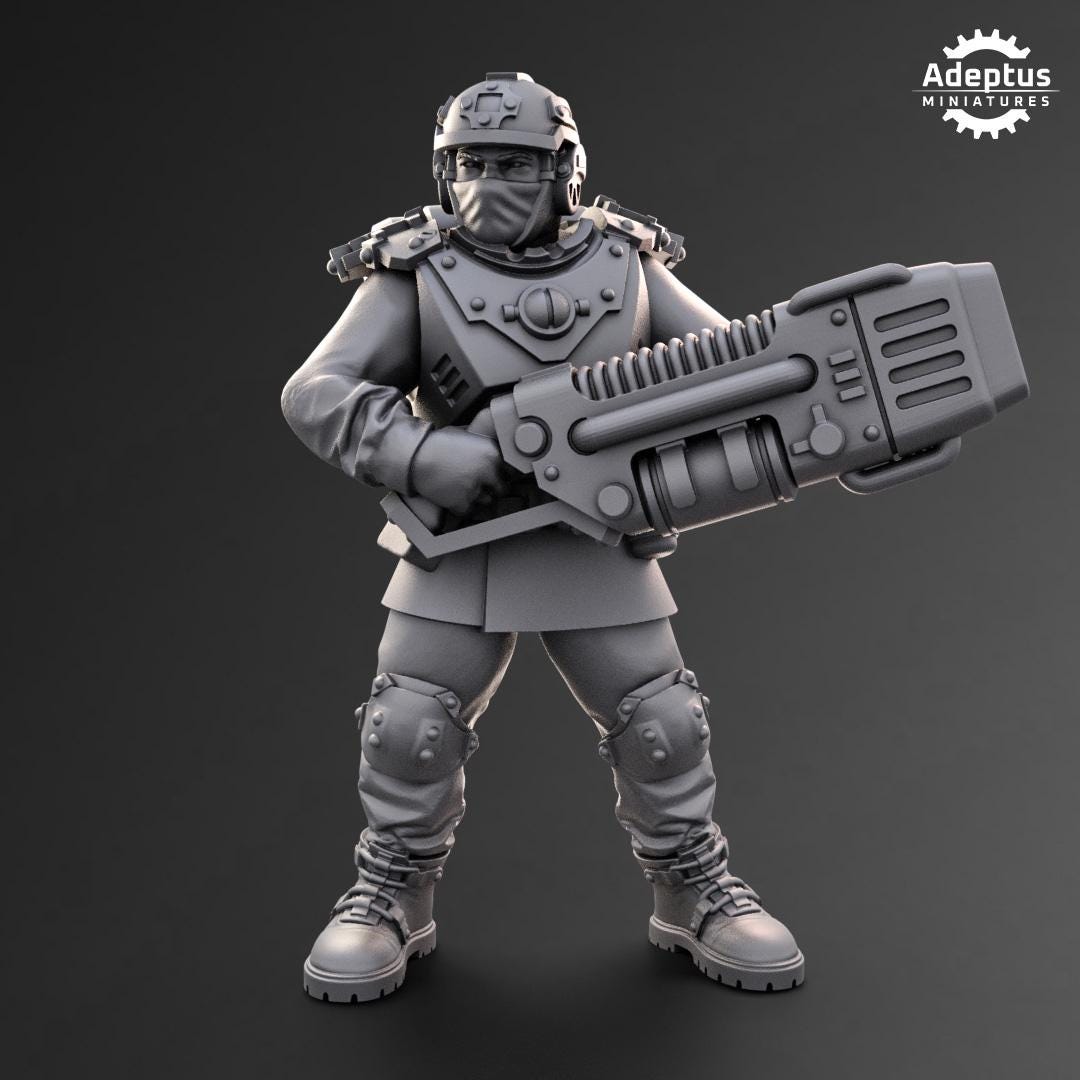 Adeptus Miniatures Dysorius Troops Special Weapons (Custom Order) - product image 5 of 5