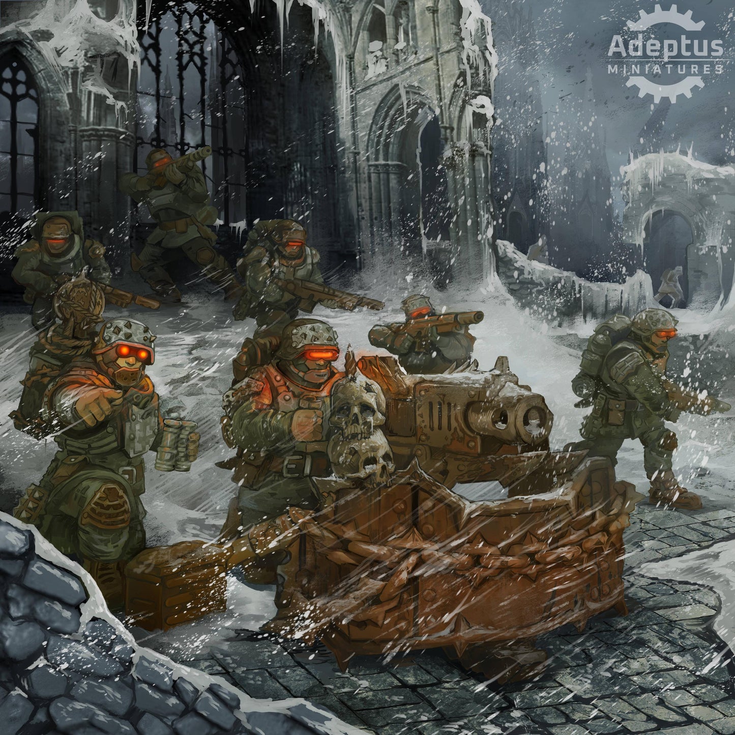 Adeptus Miniatures The Sons of Iron. Renegades and Heretics (Custom Order) - product image 6 of 6