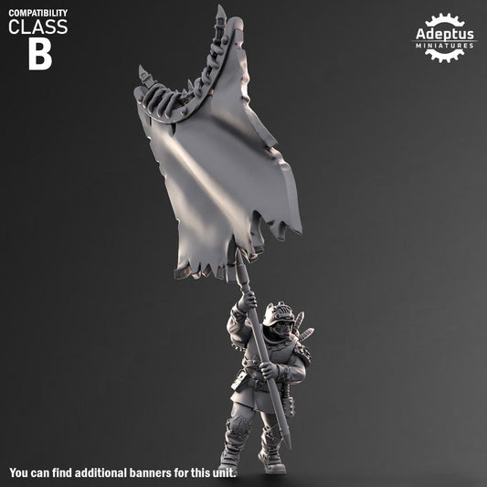 Adeptus Miniatures Varrox Regiment. Command Squad Renegades and Heretics (Custom Order) - product image 2 of 8