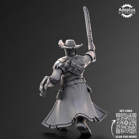 Adeptus Miniatures Inquisitor Ravena. Pose 2. Imperial Guard (Custom Order) - product image 2 of 3