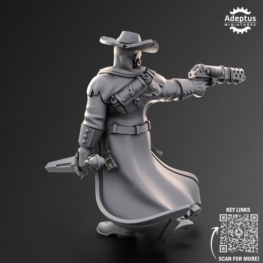 Adeptus Miniatures Inquisitor Ravena. Pose 1. Imperial Guard (Custom Order) - product image 2 of 4