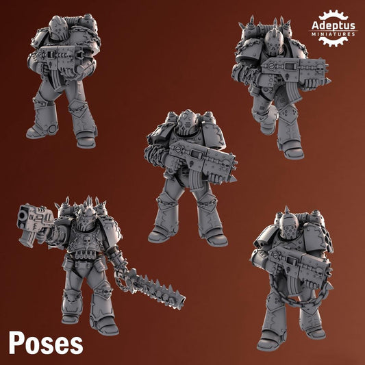 Adeptus Miniatures Chainlords. Chaos Space Knights (Custom Order) - product image 2 of 2
