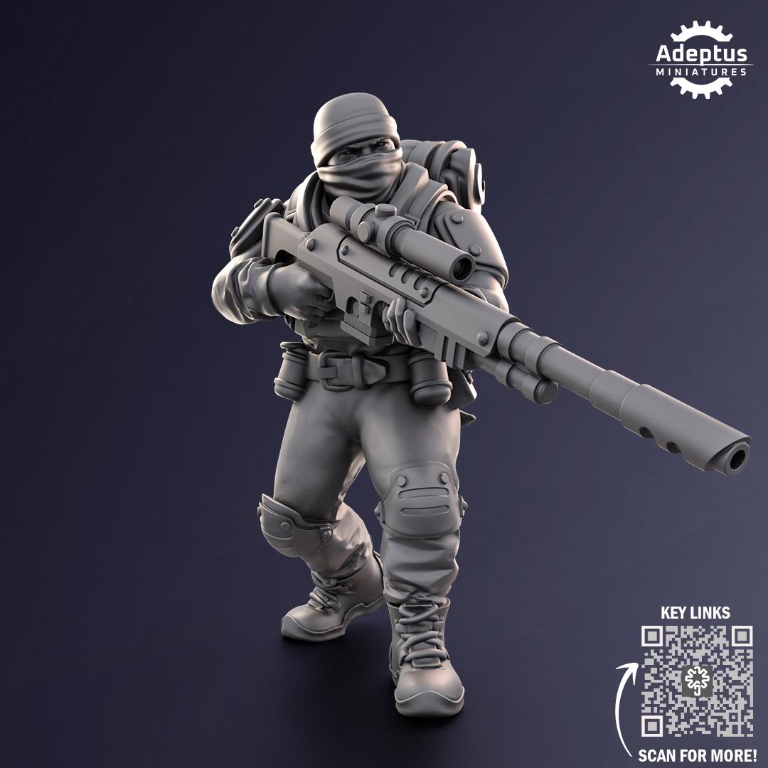 Adeptus Miniatures Sandshroud Battalions Snipers (Custom Order) - product image 5 of 5