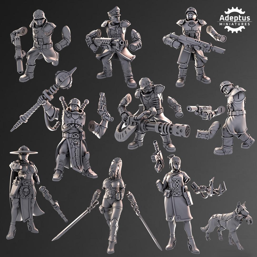 Adeptus Miniatures Kill Squad. Mercenary Syndicate (Custom Order) - product image 3 of 3