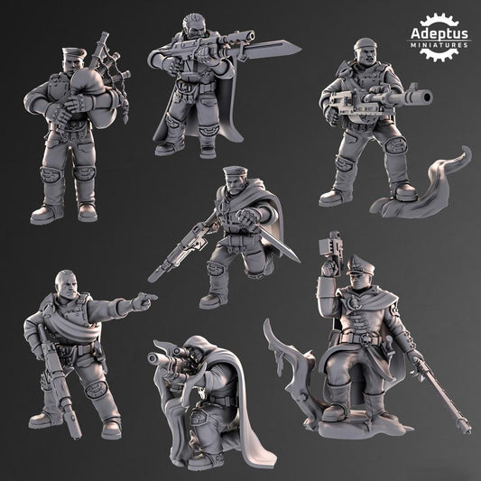 Adeptus Miniatures Vael’s Ghosts. Imperial Guard (Custom Order) - product image 2 of 3