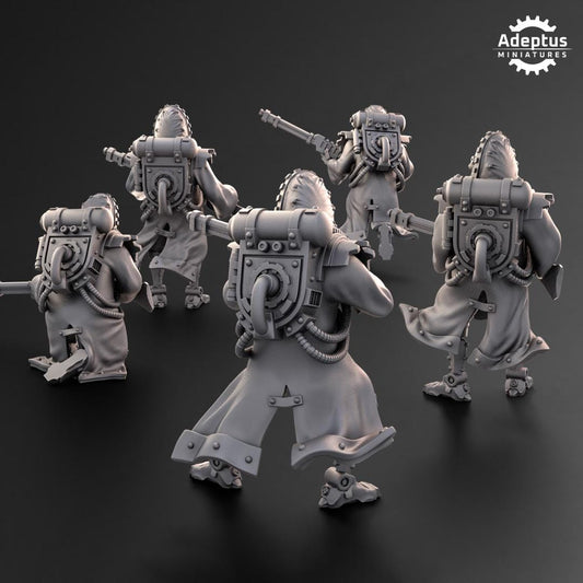 Adeptus Miniatures Techno Ranger Squad. Imperial Guard (Custom Order) - product image 2 of 7