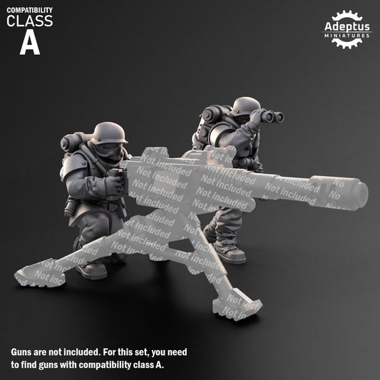 Adeptus Miniatures Koelner Regiment Heavy Weapons Teams x3 (Custom Order) - product image 2 of 9