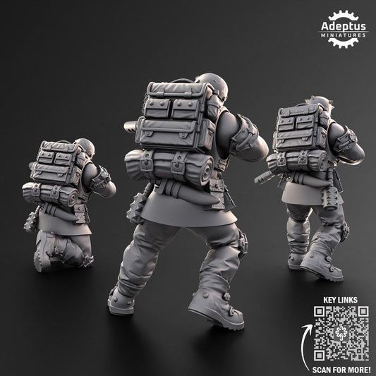 Adeptus Miniatures The Sons of Iron. Snipers Renegades and Heretics (Custom Order) - product image 2 of 6