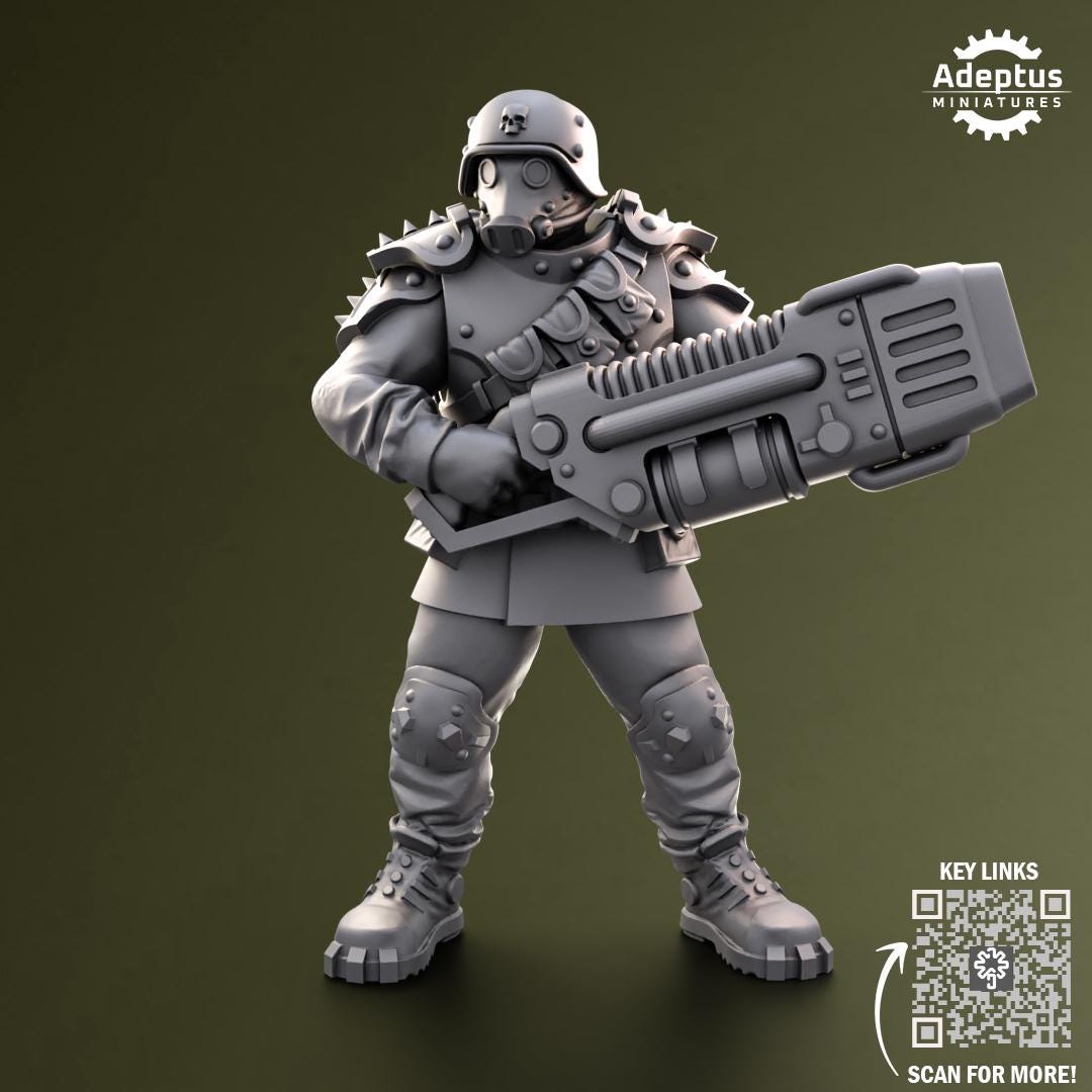Adeptus Miniatures Grimstone Legion Special Weapons (Custom Order) - product image 5 of 5