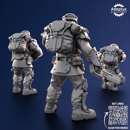 Adeptus Miniatures Steelstorm Regiment Infantry Squad (Custom Order) - product image 2 of 7