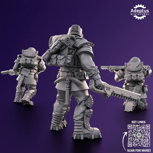 Adeptus Miniatures Stormworn Troops Infantry Squad (Custom Order) - product image 2 of 7
