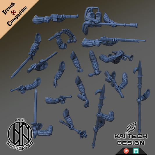 Kaitech Pilgrims Soldiers x4 - Trench Compatible (Custom Order) - product image 2 of 3