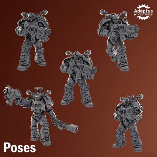 Adeptus Miniatures Kill Squad. Chaos Space Knights (Custom Order) - product image 2 of 2