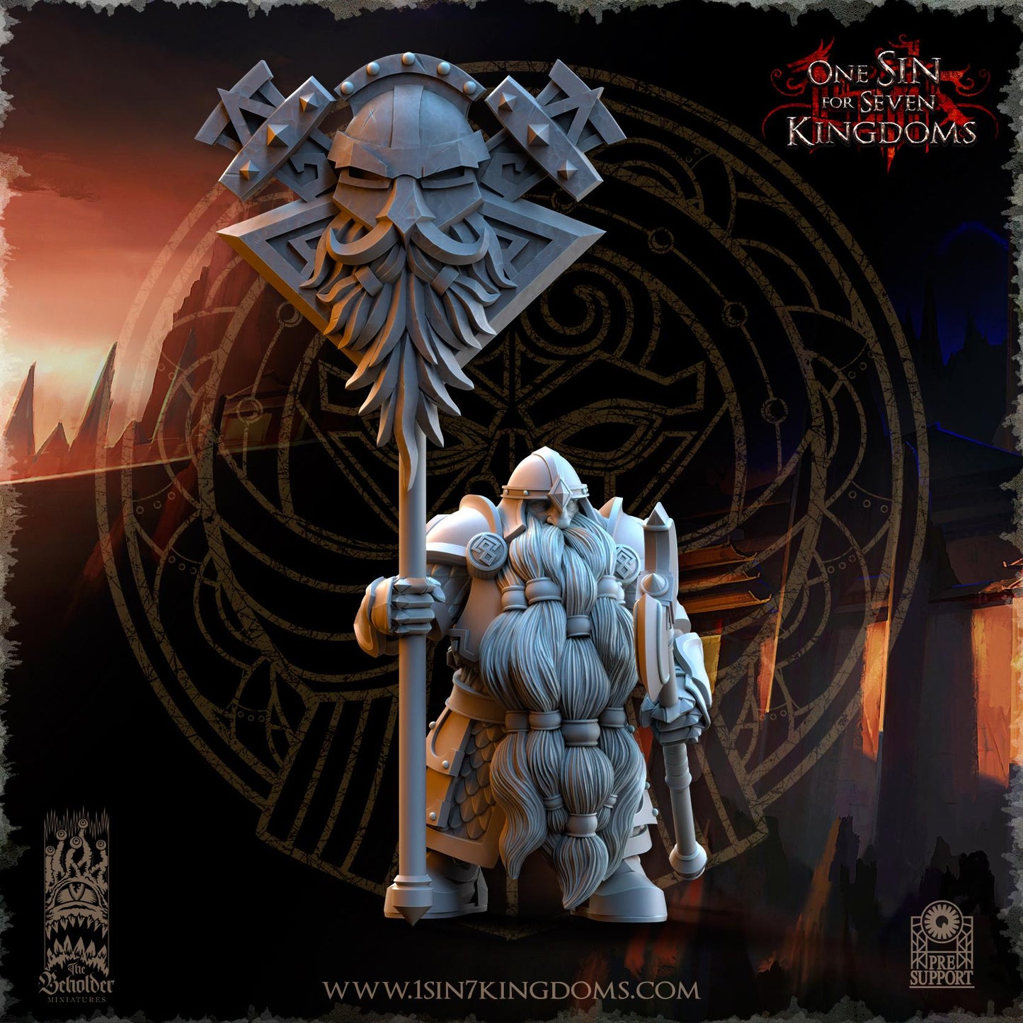 The Beholder Miniatures Dwarven Kingdoms Legion of the Ancient - Fantasy / D&D (Custom Order) - product image 8 of 8