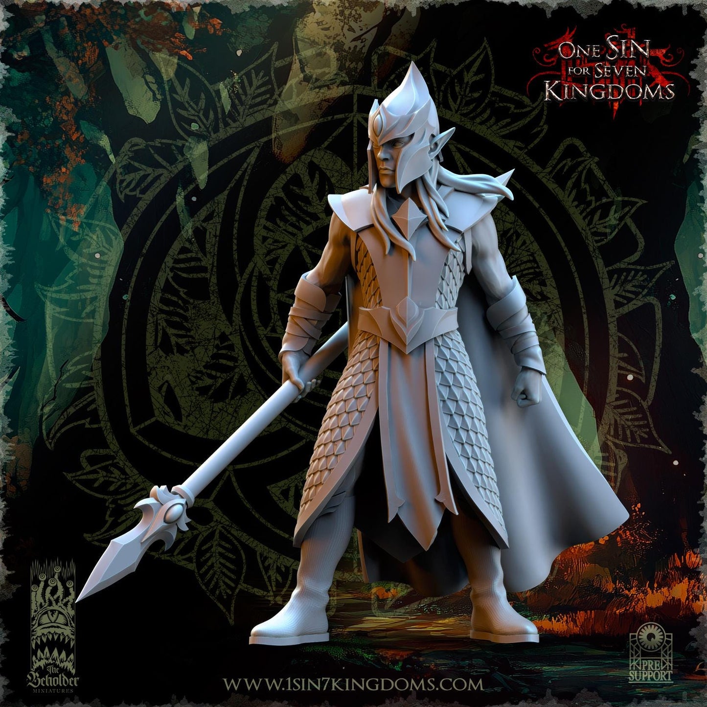 The Beholder Miniatures Evergreen Elves Forest Militia - Fantasy / D&D (Custom Order) - product image 12 of 12
