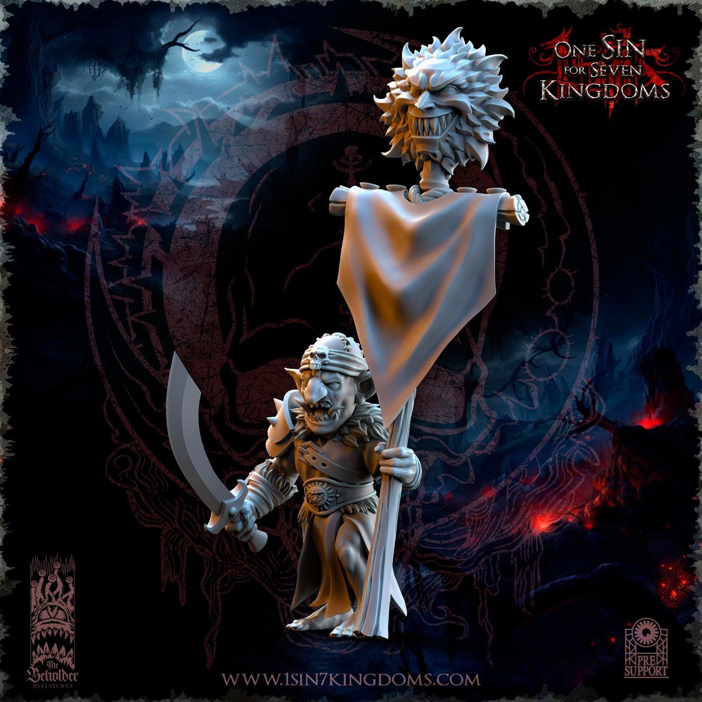 The Beholder Miniatures The Black Horde Goblins Desert Archers - Fantasy / D&D (Custom Order) - product image 7 of 7