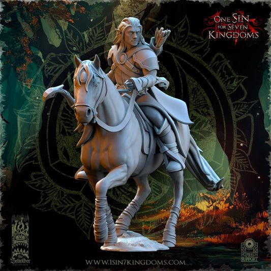 The Beholder Miniatures Evergreen Elves Meadow Riders - Fantasy / D&D (Custom Order) - product image 2 of 10