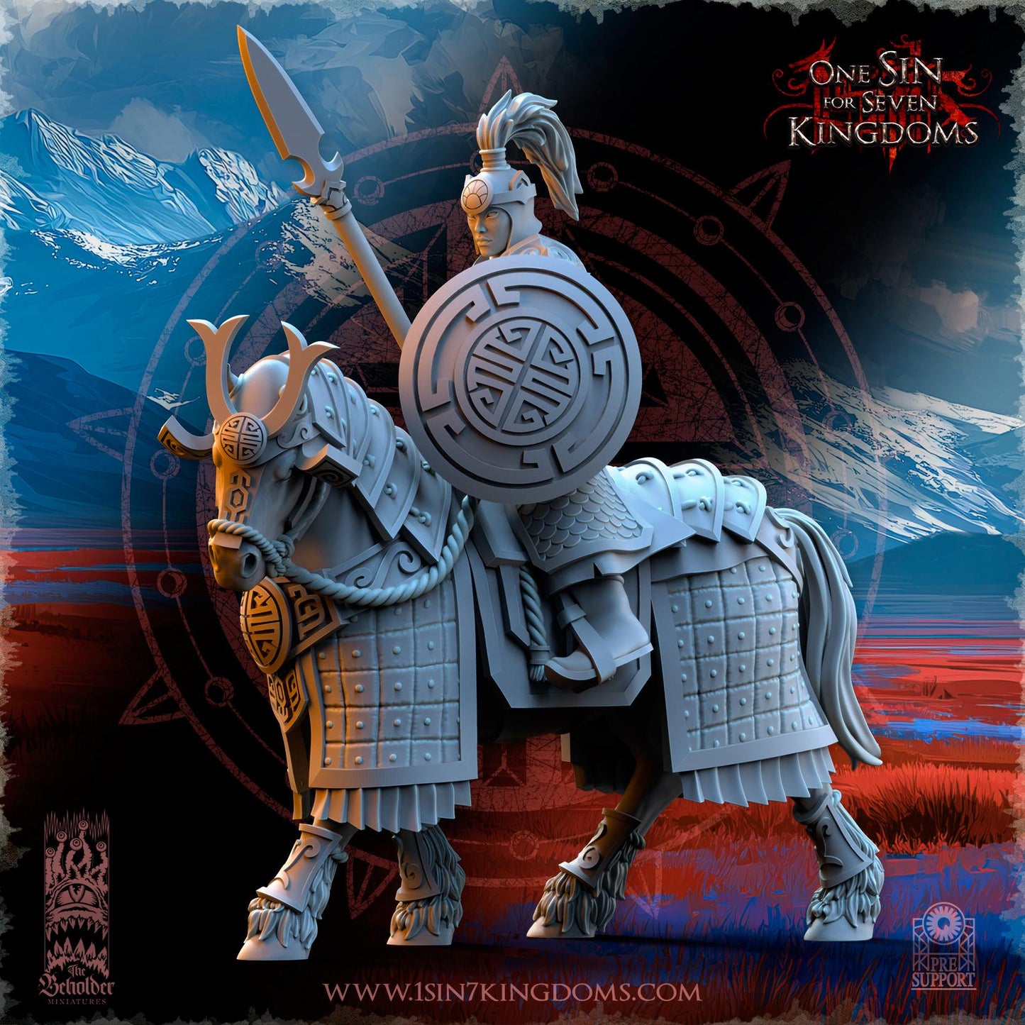 The Beholder Miniatures Astarii Dynasty Riders - Fantasy / D&D (Custom Order) - product image 6 of 6