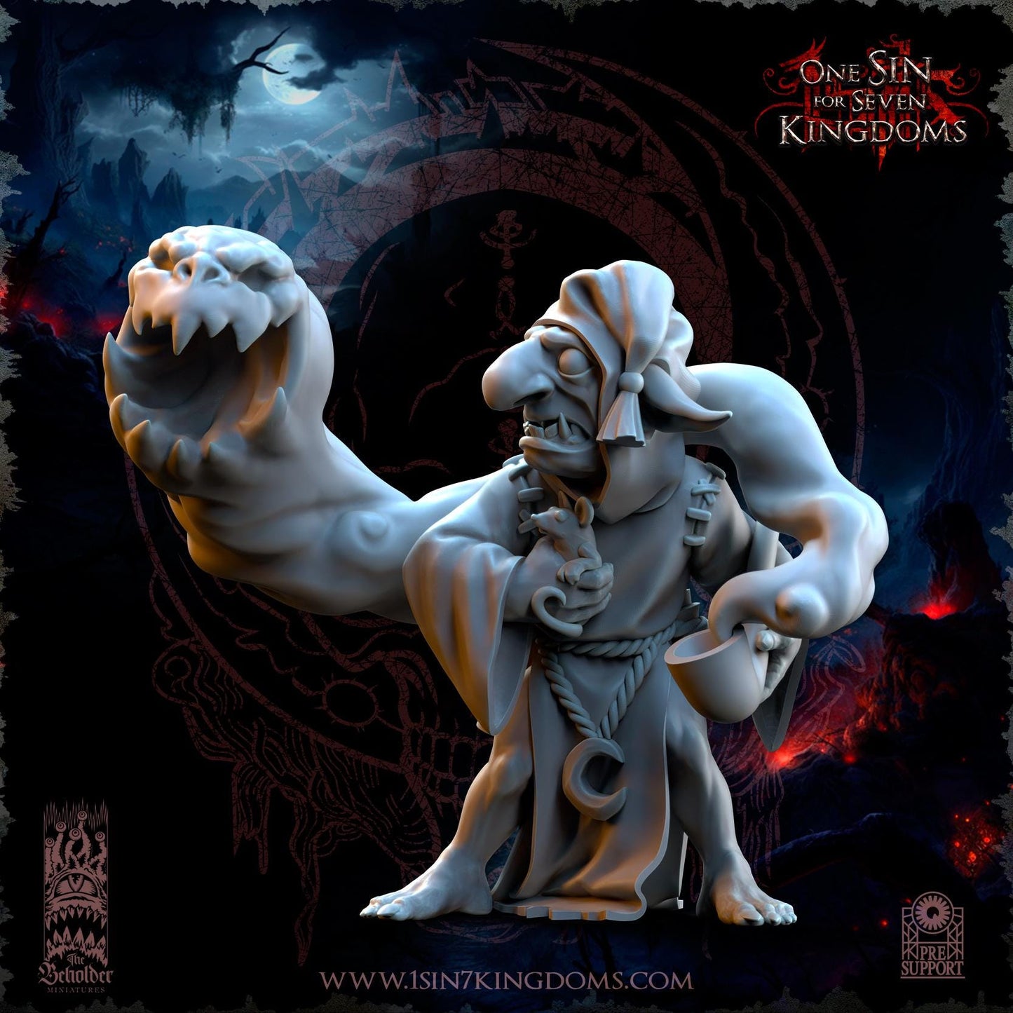 The Beholder Miniatures The Black Horde Goblins Mushroom Eaters - Fantasy / D&D (Custom Order) - product image 6 of 6