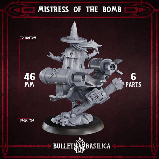 Bullet Basilica Mistress of the Bomb (HQ) - Trench Compatible (Custom Order) - product image 2 of 3
