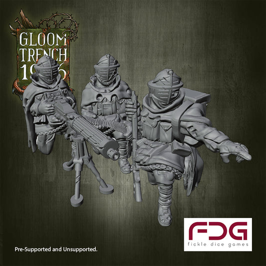 British Empire Medium Machine Gun - 3x crew, 1x gun