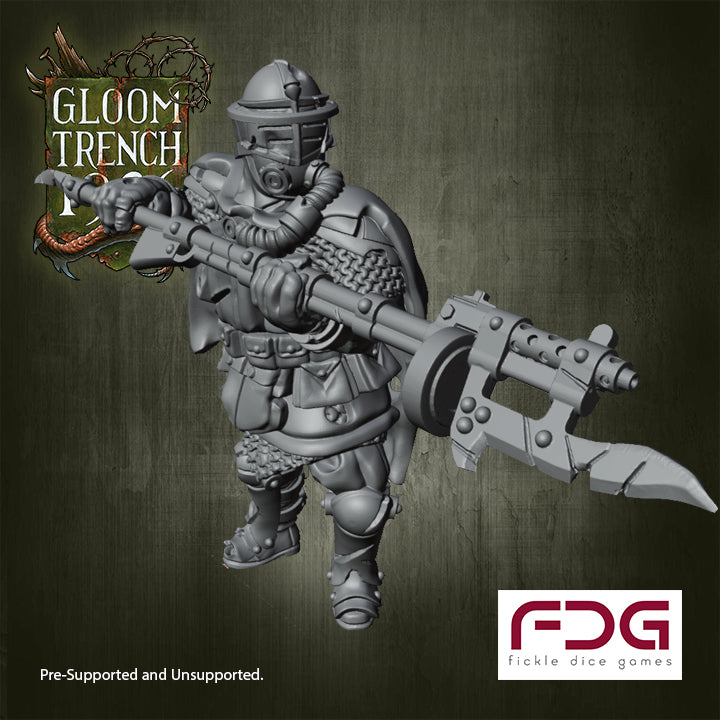 British Empire Trench Raiders x5
