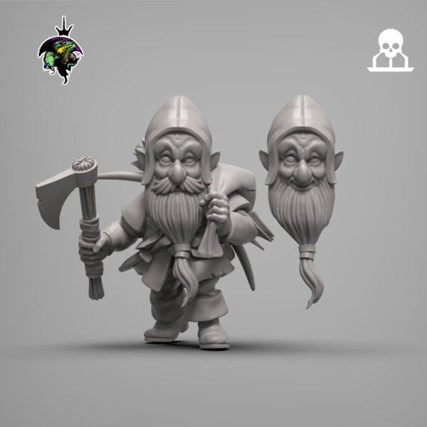 Reptilian Overlords Dwarf Hunter (Custom Order)