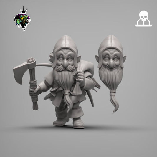 Reptilian Overlords Dwarf Hunter (Custom Order)