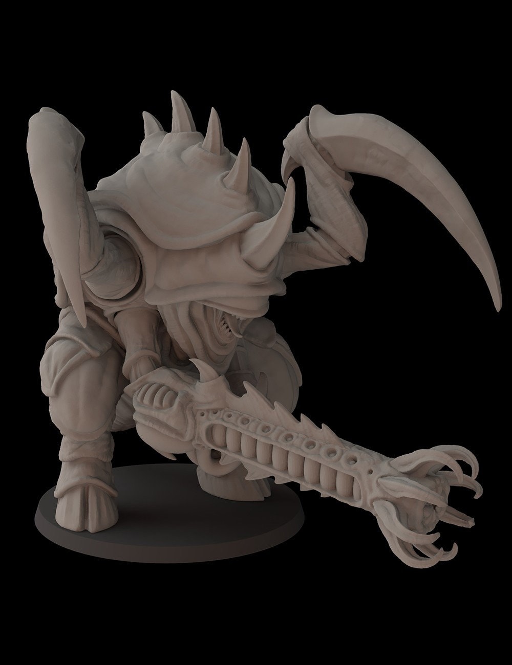 Insectoids Fantasy Cult Miniatures Demolition Man (Custom Order)