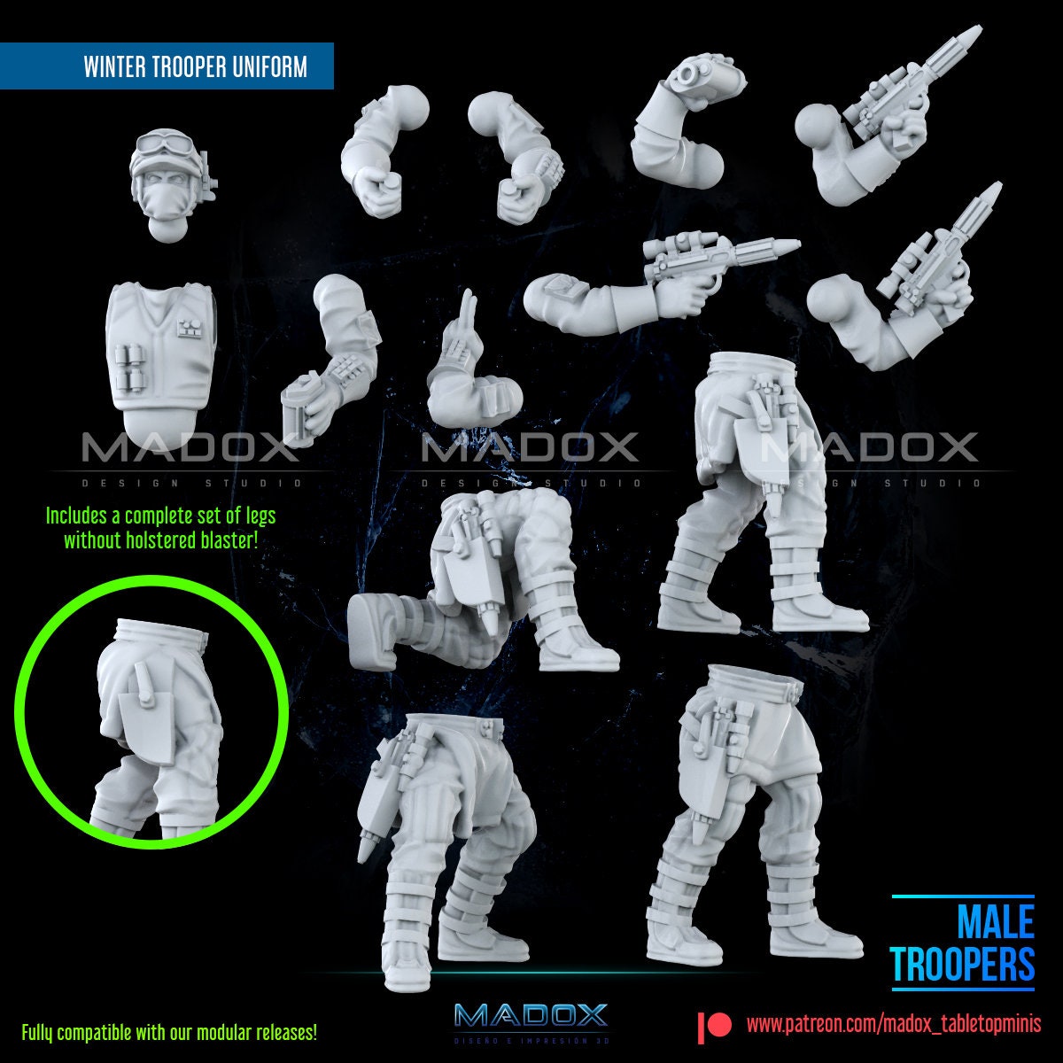 Legion - Dish Heavy Cannon (Custom Order)