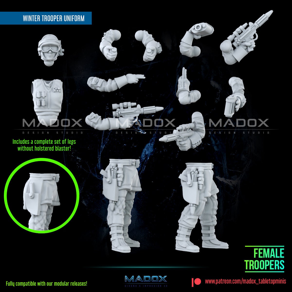 Legion - Dish Heavy Cannon (Custom Order)