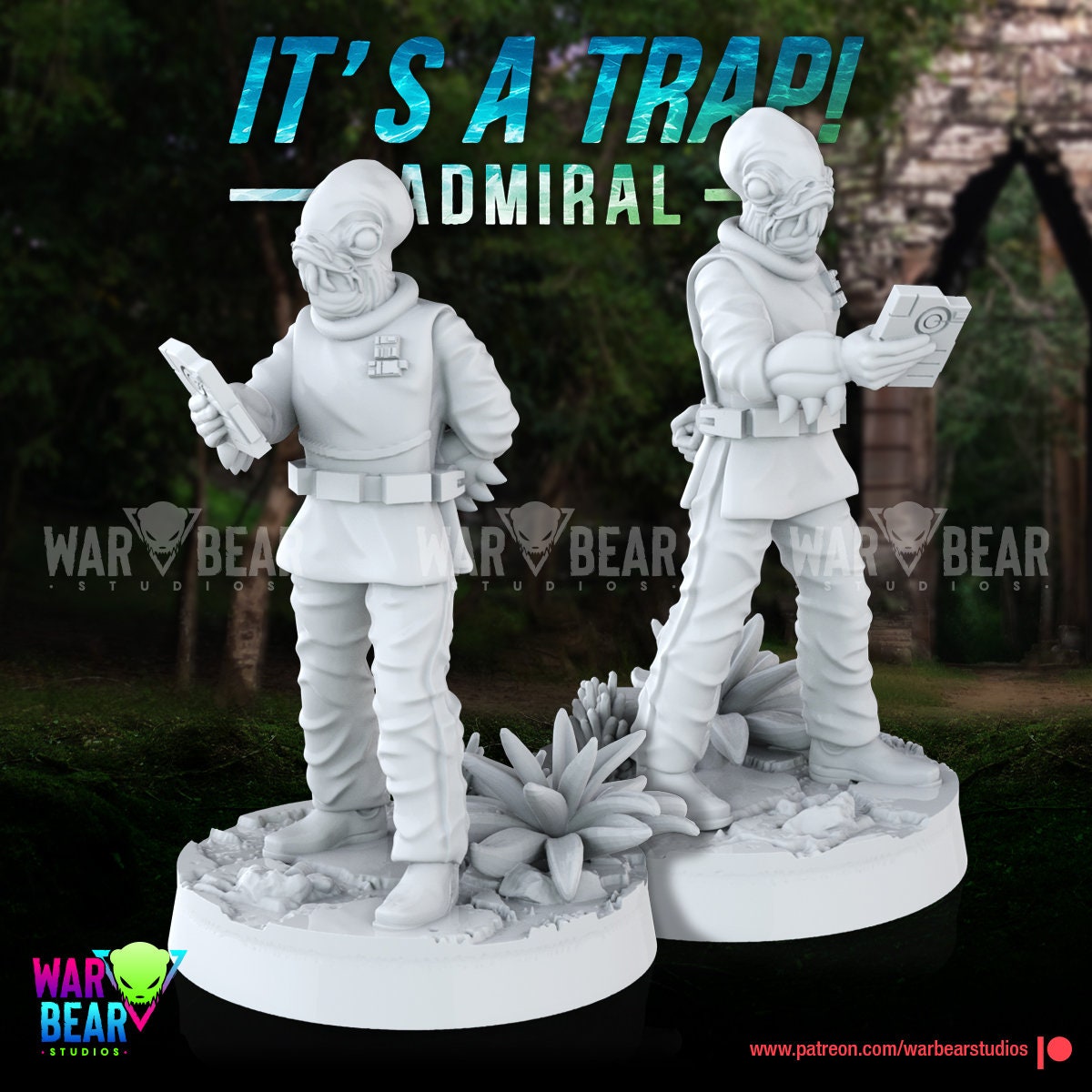 Legion - It's a TRAP! Admiral (Custom Order)