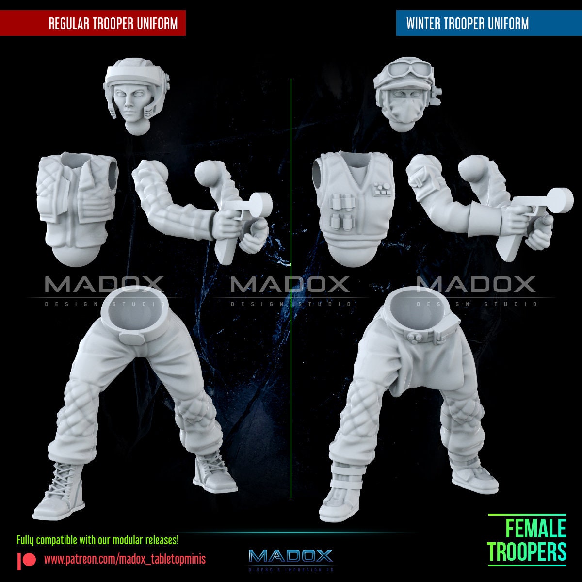 Legion - Winter Troopers (Custom Order)