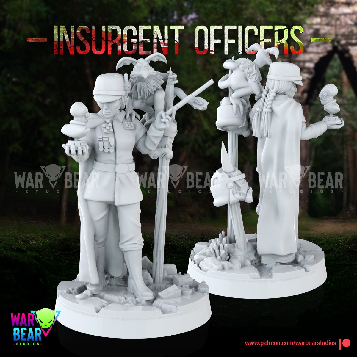 Legion - Insurgent Officers (Custom Order)