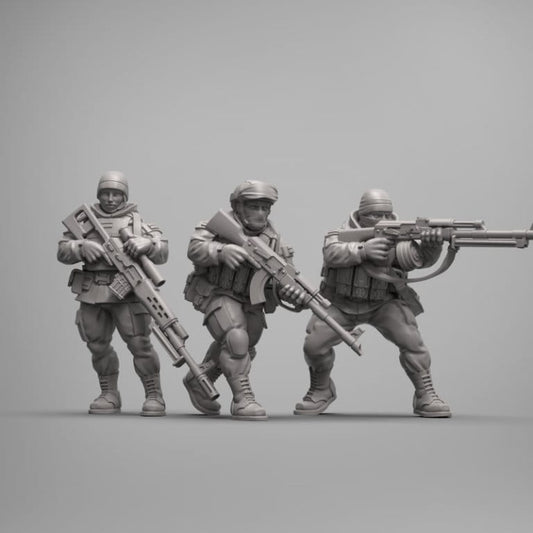 Reptilian Overlords Ukrainian Soldiers Squad x3 (Custom Order)