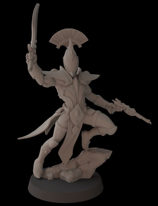 Aeterni Fantasy Cult Miniatures Battledancer Lord (Custom Order)