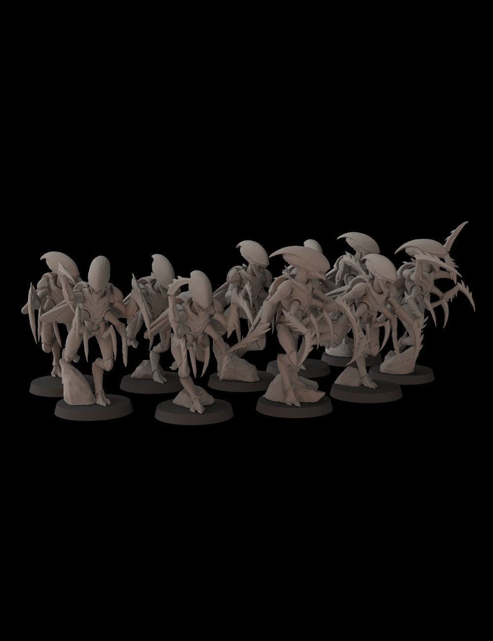 Insectoids Fantasy Cult Miniatures Infestors x10 (Custom Order)