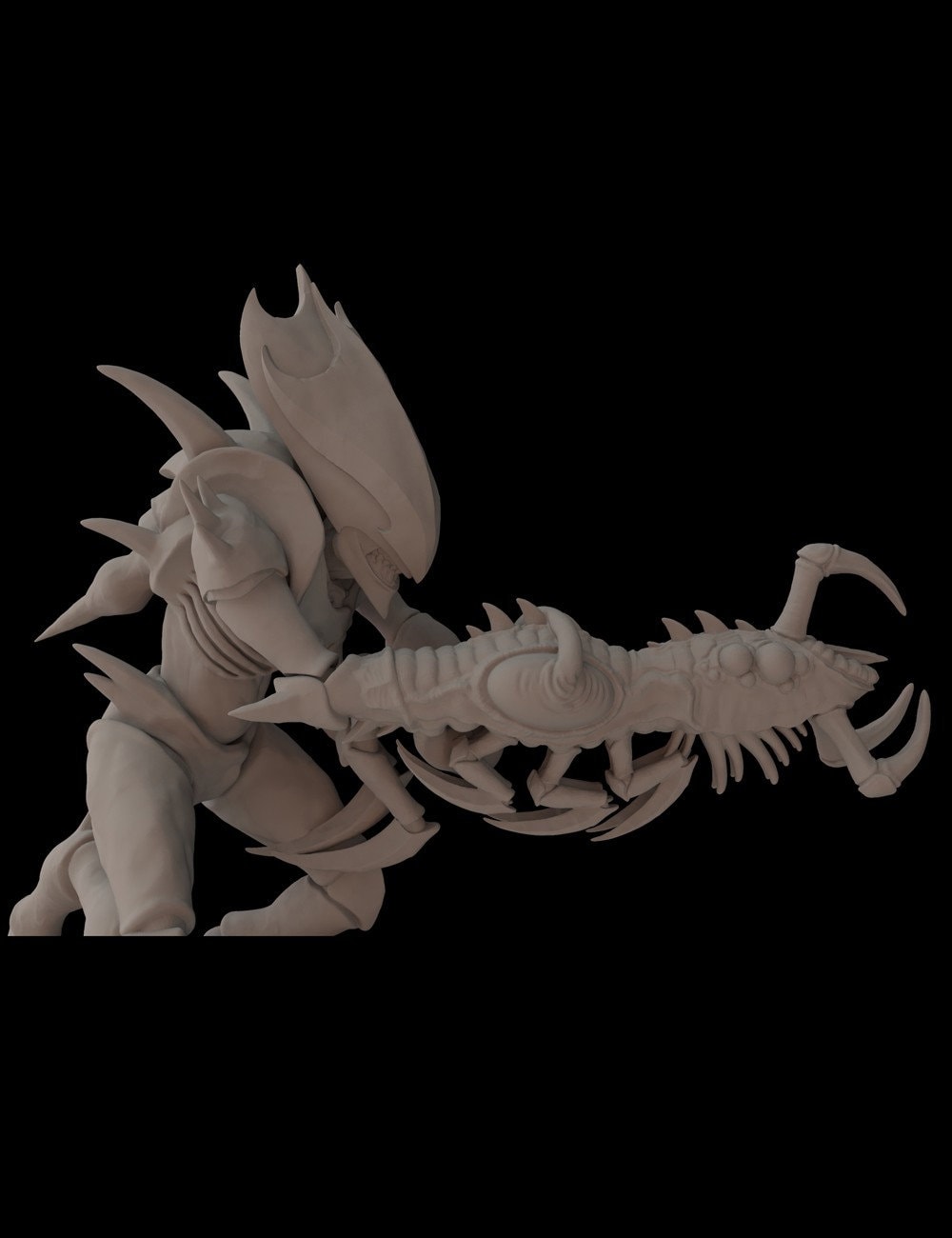 Insectoids Fantasy Cult Miniatures Crawlers Biorifle x3 (Custom Order)