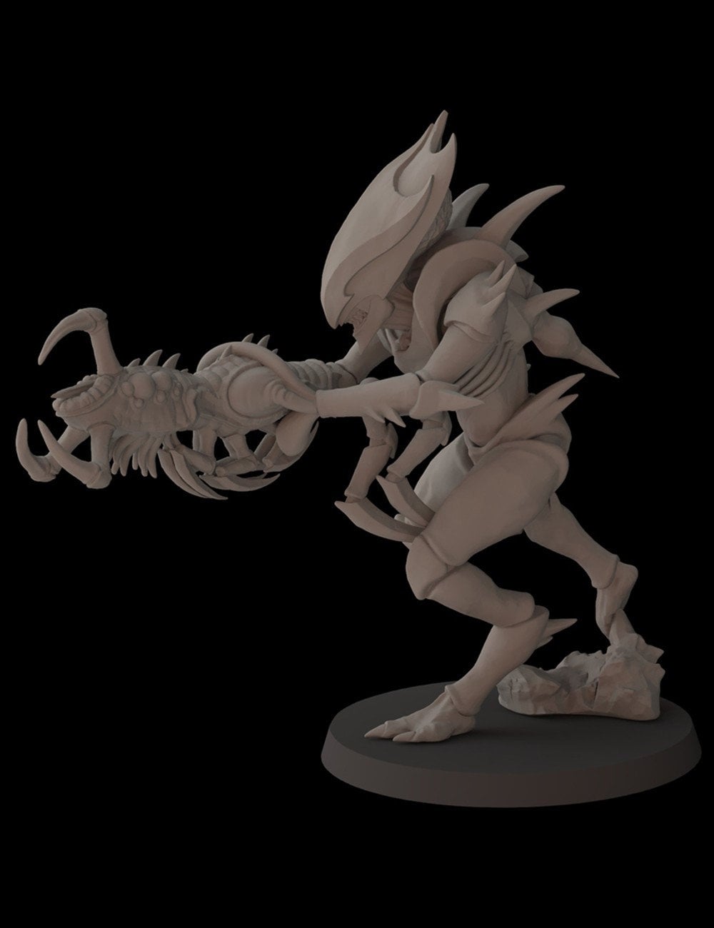 Insectoids Fantasy Cult Miniatures Crawlers Biorifle x3 (Custom Order)