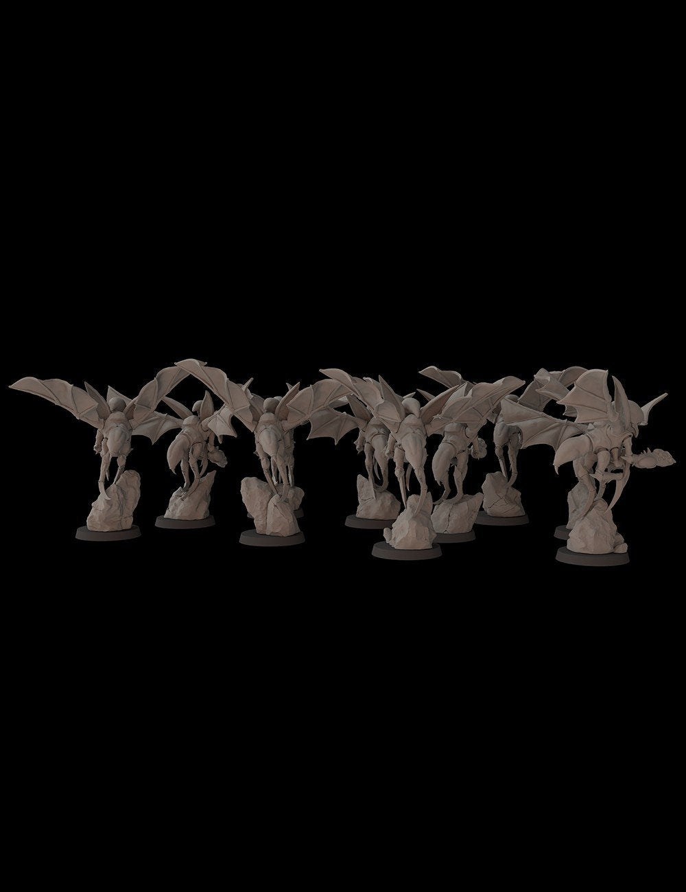 Insectoids Fantasy Cult Miniatures Vespimorphs x10 (Custom Order)