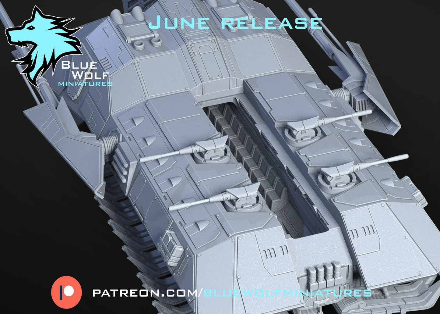 Legion - UT-AT (Custom Order) Blue Wolf Miniatures